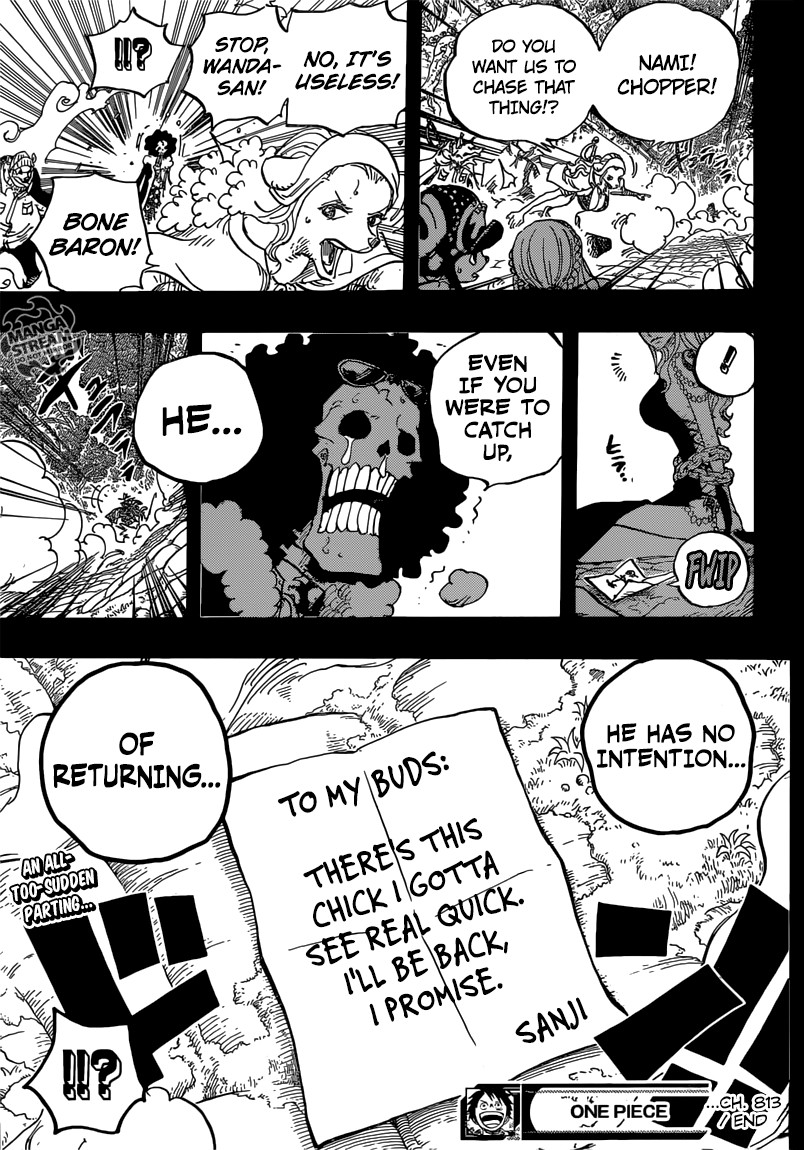 One Piece Chapter 813 20